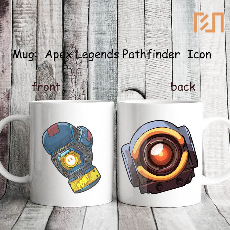 Mug Apex Legends Pathfinder Icon