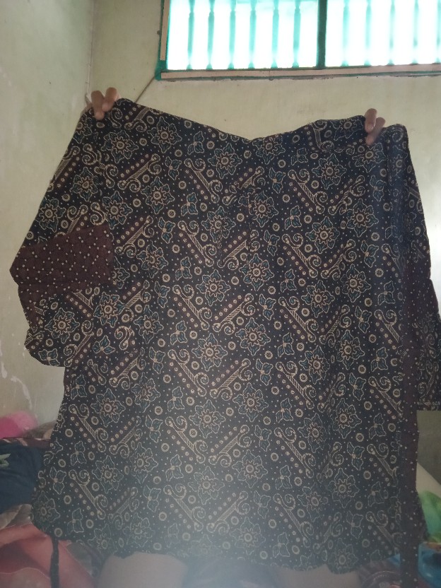 Atasan Batik Dolby Dolbi Dobby Doby Tenun Sutra Tulis Halus Katun Atbm Baron ,sarombit Atasan Batik