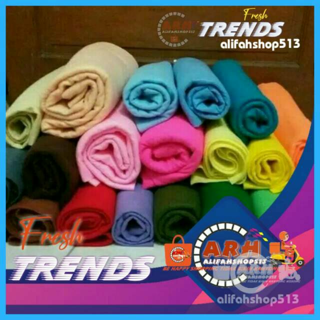 KAIN FLANEL METERAN WARNA BAHAN KERAJINAN