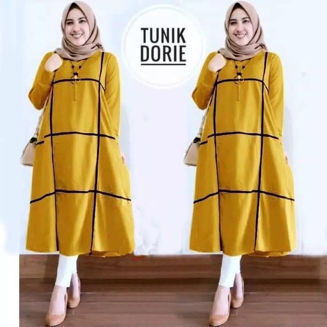 ZR Tunik dorie / Tunik Wanita muslimah / Tunik wanita kekinian murah