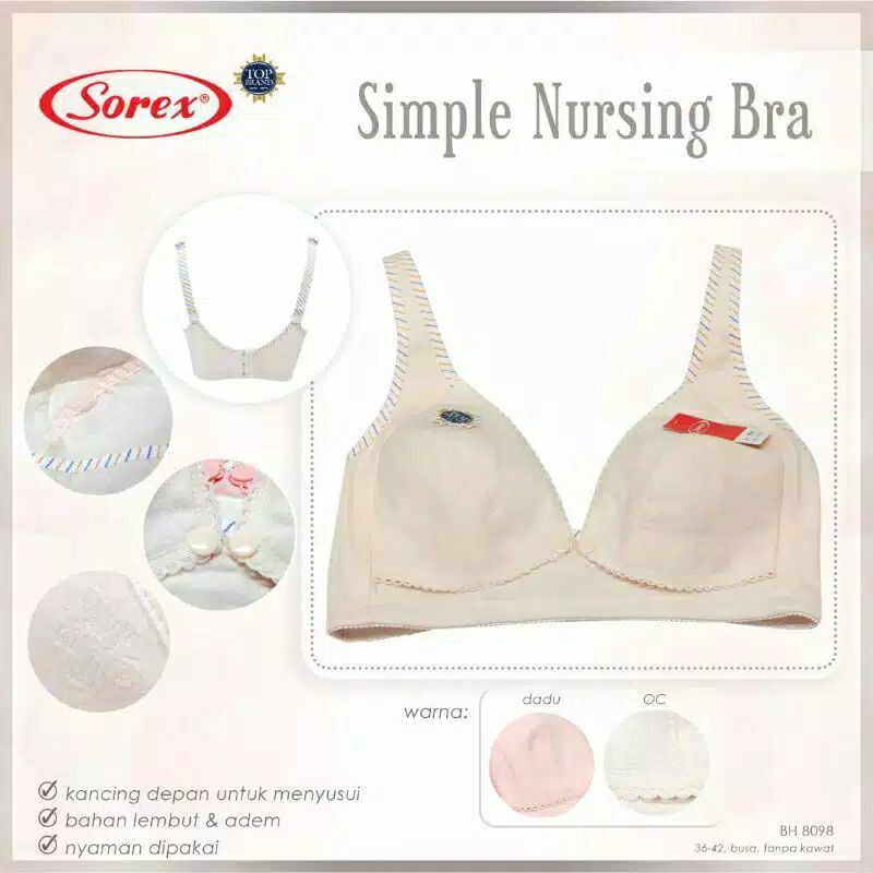 BRA SOREX MENYUSUI || SOREX MATERNITY BRA || SOREX MENYUSUI TANPA KAWAT