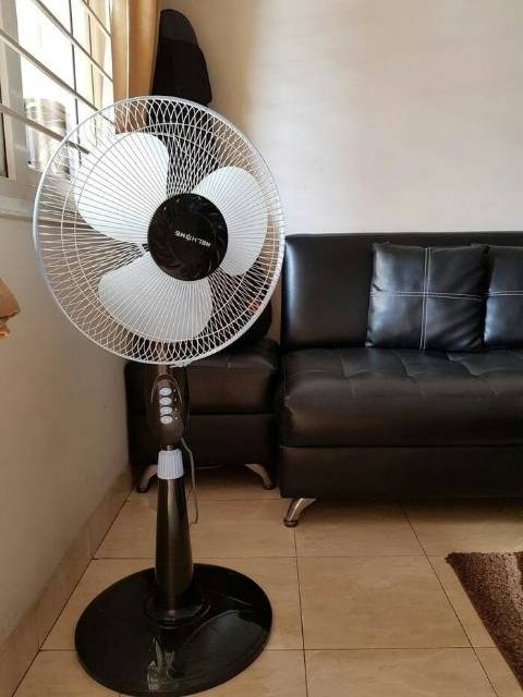 Kipas Angin  Stand Fan Welhome 16&quot;. Angin Sejuk &amp; Kencang