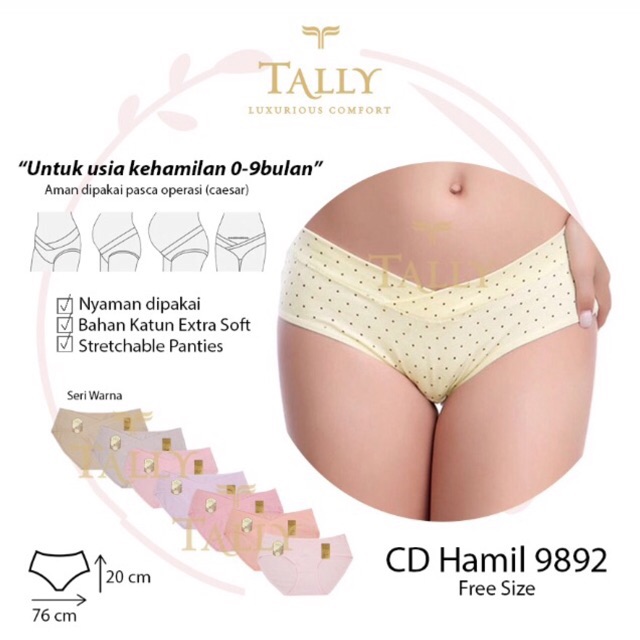 Celana Dalam CD Hamil Maternity Tally 9892 / 9870 / 9848 / 9850