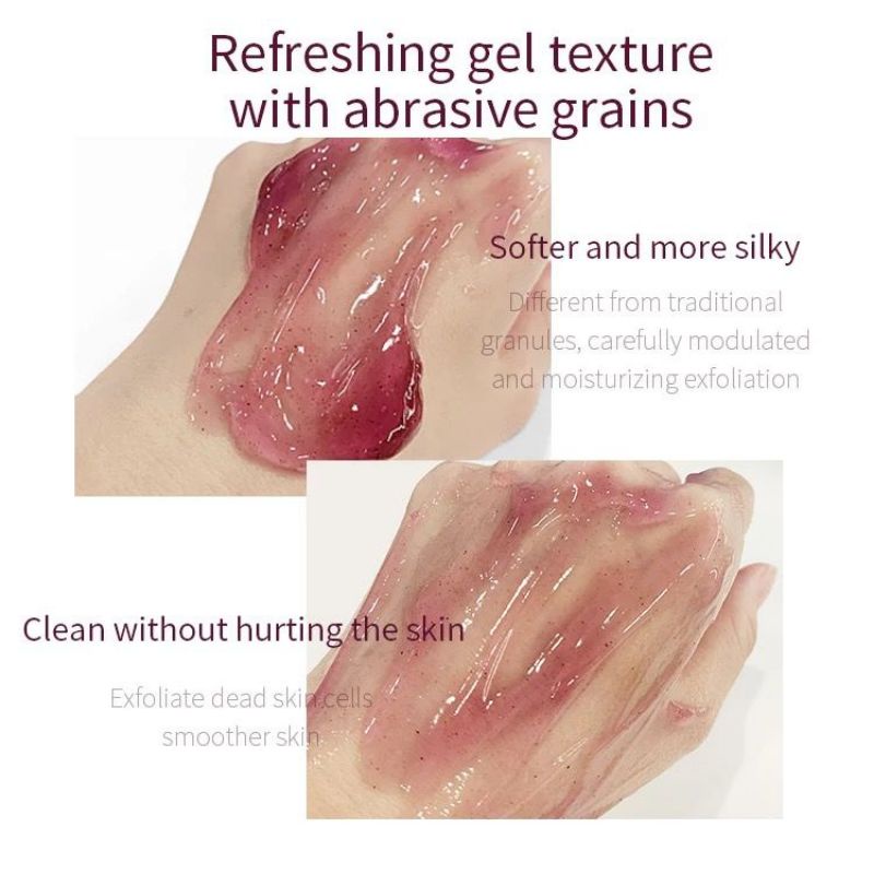 Blackberry Peeling Scrub Exfoliating Body Scrub Facial Scrub - Scrub Badan dan Muka