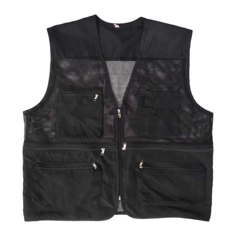 Vest/Rompi Tactical Black No brand (Jaket Second/bekas brand)