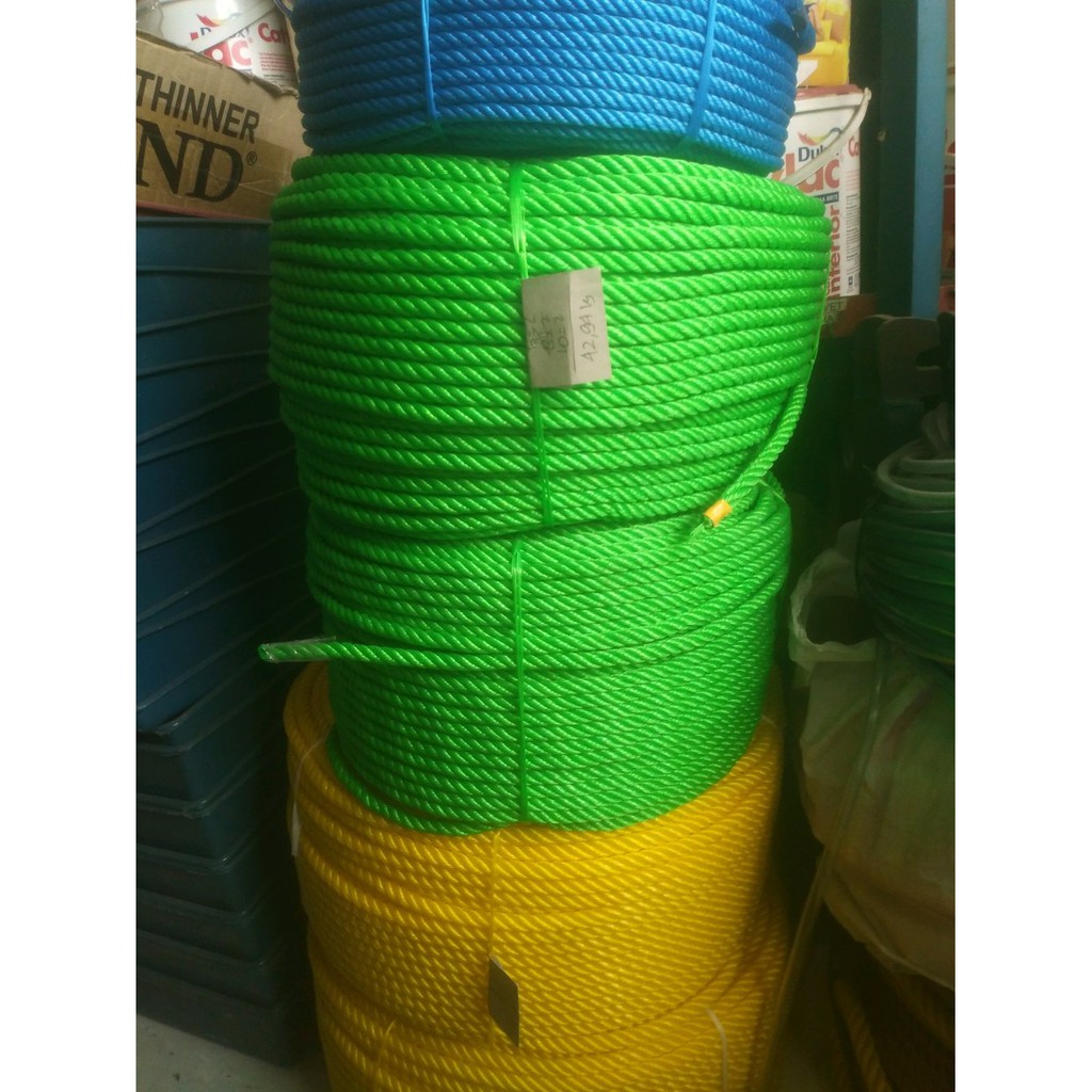 

Tali Tambang Plastik 8mm Harga per Rol Limited