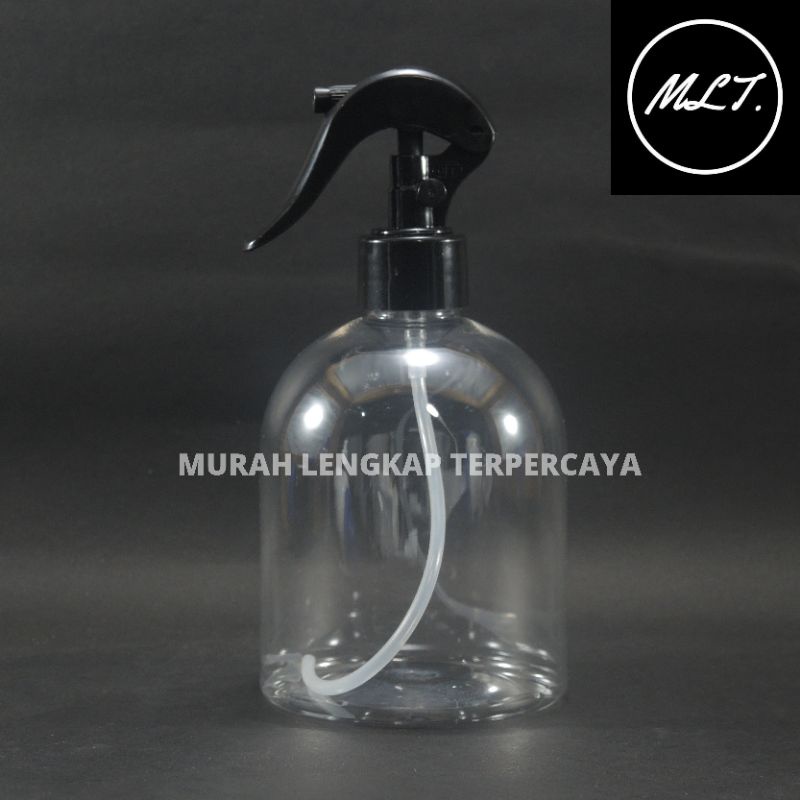 BOTOL SPRAY TRIGGER 500ML OVAL/BOTOL OVAL 500ML SPRAY TRIGER