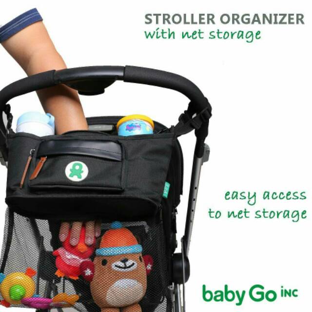 Babygo Inc Stroller Organizer - Authorized distributor Baby Go Inc - babygoinc tas bayi