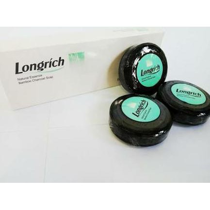 Perawatan Kulit/ Sabun Arang Bambu Longrich Penghilang Jerawat Alergi Kulit