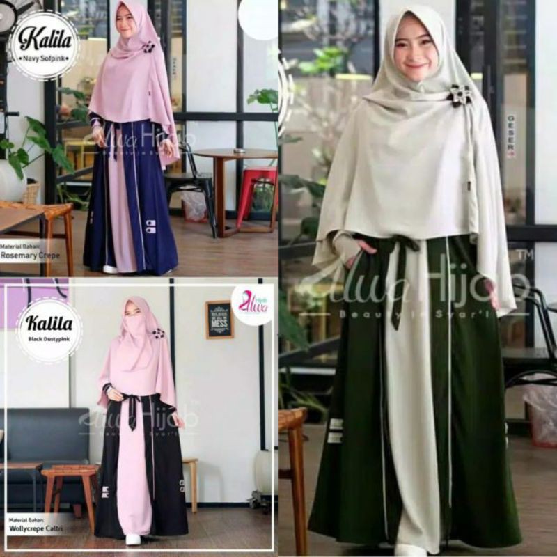 Syari Kalila + Hijab + Cadar