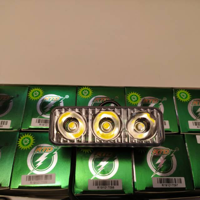 Lampu sorot LED RTD  3mata