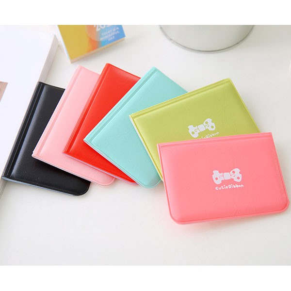 Dompet Kartu Wanita Import / Dompet Kartu Lucu ATM Pita Ribbon Card Wallet / TS-65