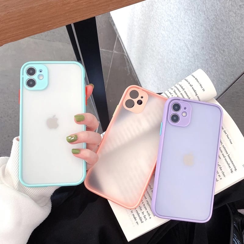 [MC] Case Vivo Y91 Y93 Y95 Y91C Y1S Y17 Y12 Y15 Y11 Y19 Y30 Y50 Y30i Y12S Y20 Y20S Y51 Y53S V15 V9 S1 V21 V20SE Softcase My Choice Macaron-5