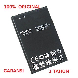 Baterai battery batere LG BL-44JR / L40 dual, P940 Prada 3.0, SU880 Optimus EX Original100%