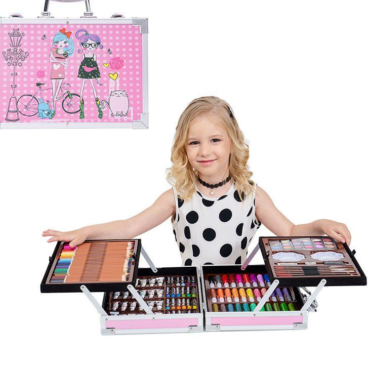 

limited Edition✔️CRAYON SET KOPER / CRAYON ART SET KOPER / ALAT MELUKIS UNTUK ANAK-ANAK / ALAT LUKIS ANAK LENGKAP|SQ4