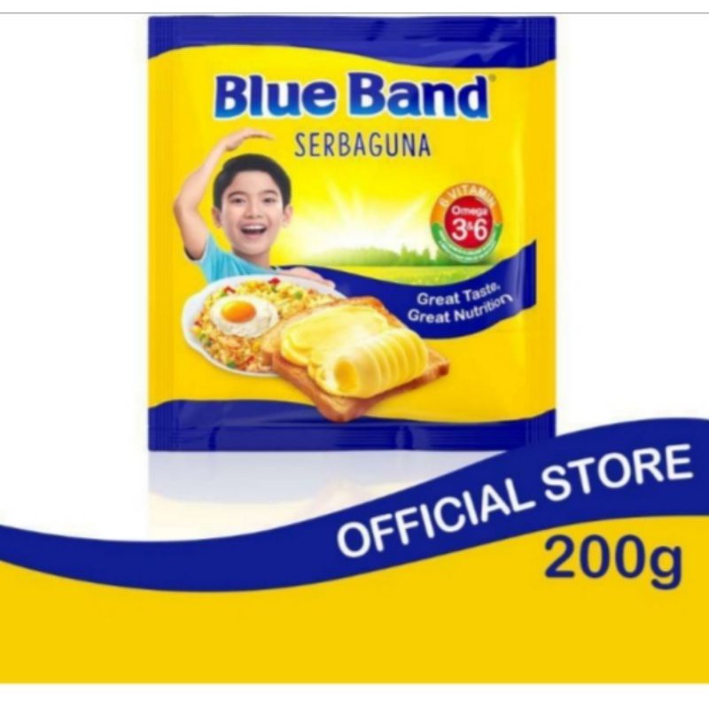

Blue Band Serbaguna Sachet [200 gr / 60 pcs]