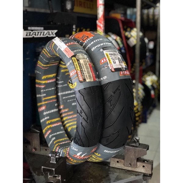 Paket murah Ban racing aspira premio 120/60-17 & 160/60-17