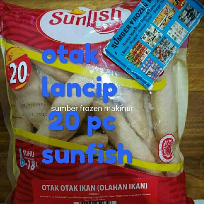 

otak otak ikan sunfish. sumber frozen makmur