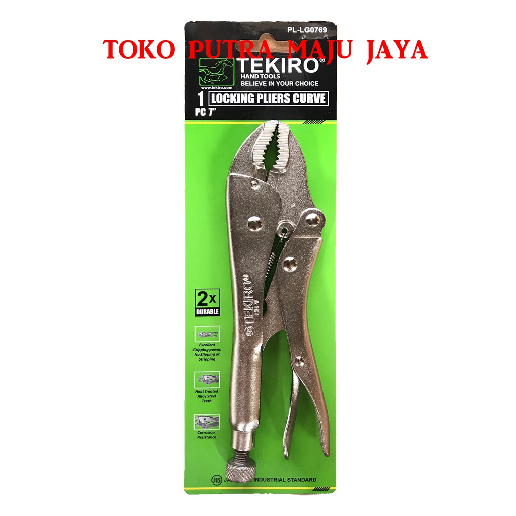 TEKIRO 7" TANG BUAYA BENGKOK 7 INCH - TANG BUAYA - TANG JEPIT TEKIRO