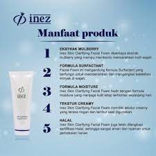 INEZ SKIN CLARIFYING FACIAL FOAM 75GR