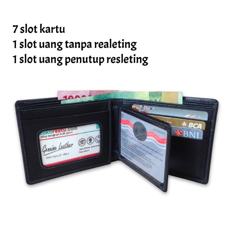 Dompet Kulit Pu Terbaik Dompet Pria Berkualitas Free Bok