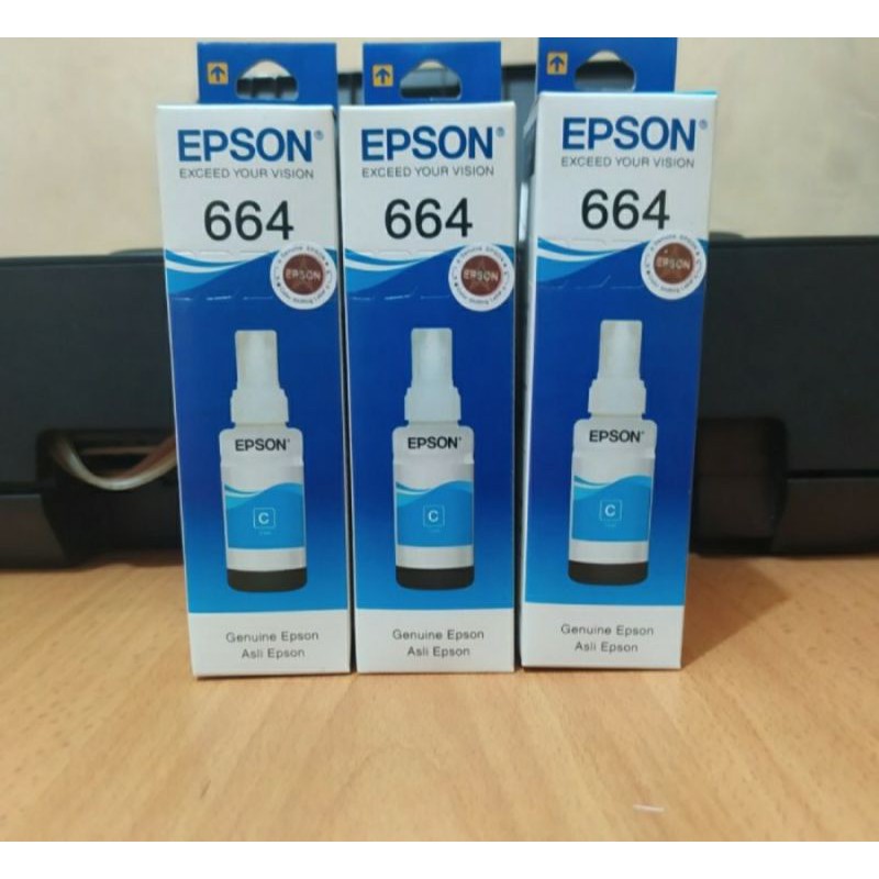 Tinta Epson 664 L-series L100/L110/L120L200/L210/L220L300/L310/L350