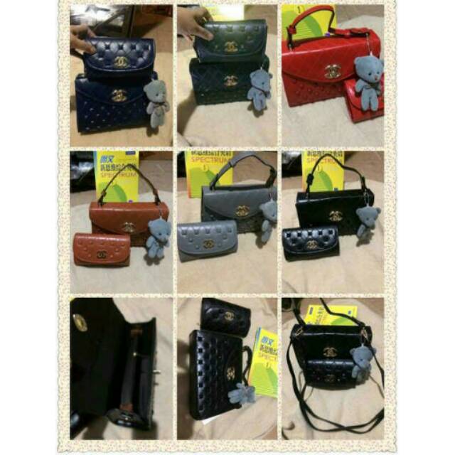 Tas Wanita Chanel anak set