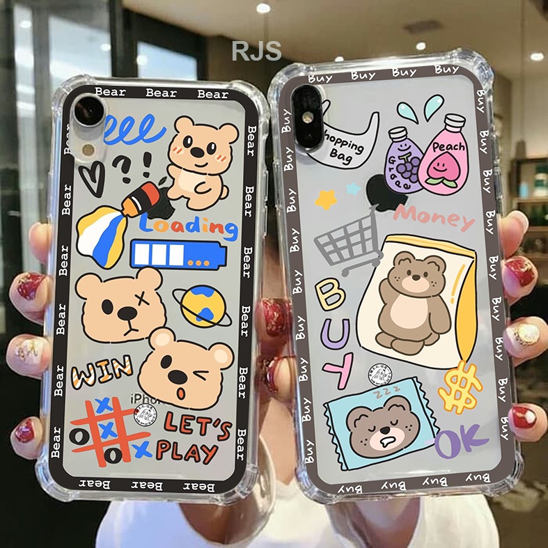 RJS Case - Softcase CUTE BEAR SAMSUNG SAMSUNG J2 PRO J3 PRO J5 PRO J7 PRO J2 PRIME J1 ACE J1 MINI J7