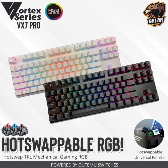 Vortex VX7 Pro RGB Hotswap Mechanical Gaming Keyboard Lo