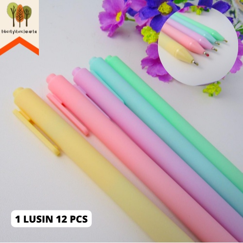 

Pulpen Cetek Makaron Macaron Warna Warni Selusin 1 Lusin 12 Pcs Pen Gel Import Funny Fancy Stuff Best Gift Stationery For School Alat Tulis Kantor Sekolah Ready Grosir Kado Ulang Tahun READY COD