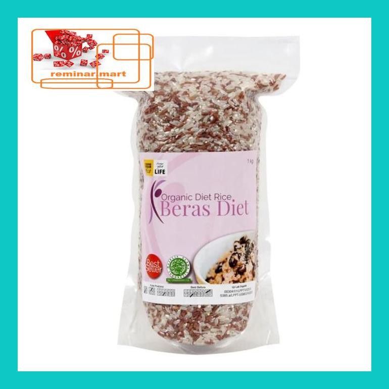 

S0Bers Eka Farm - Beras Diet 1Kg - Organik - Beras Merah Mix Ric0S50B