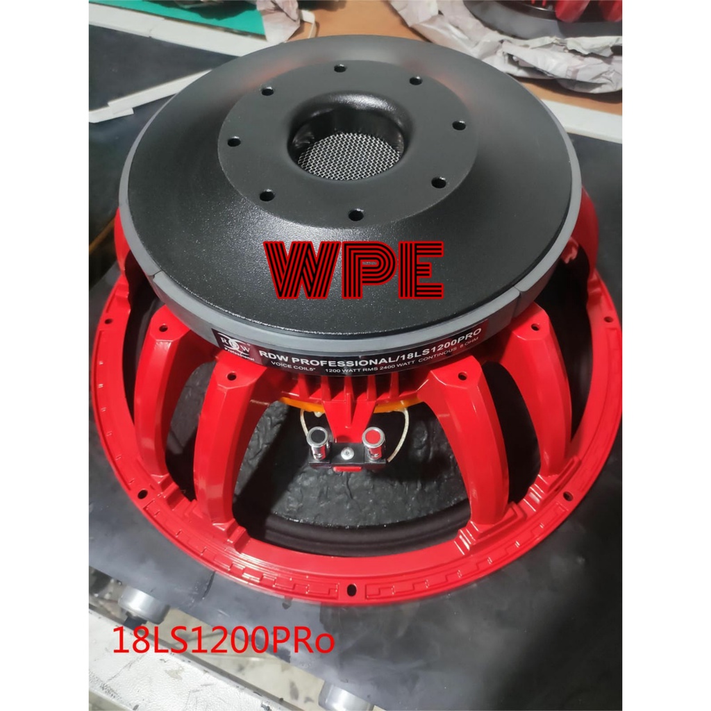 speaker komponen 18inch rdw 18ls1200pro rdw 18ls1200 pro coil 5inch original