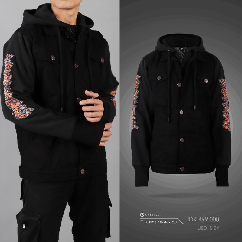 JAKET KANVAS ORIGINAL ONSTREET   - JAKET UNIK