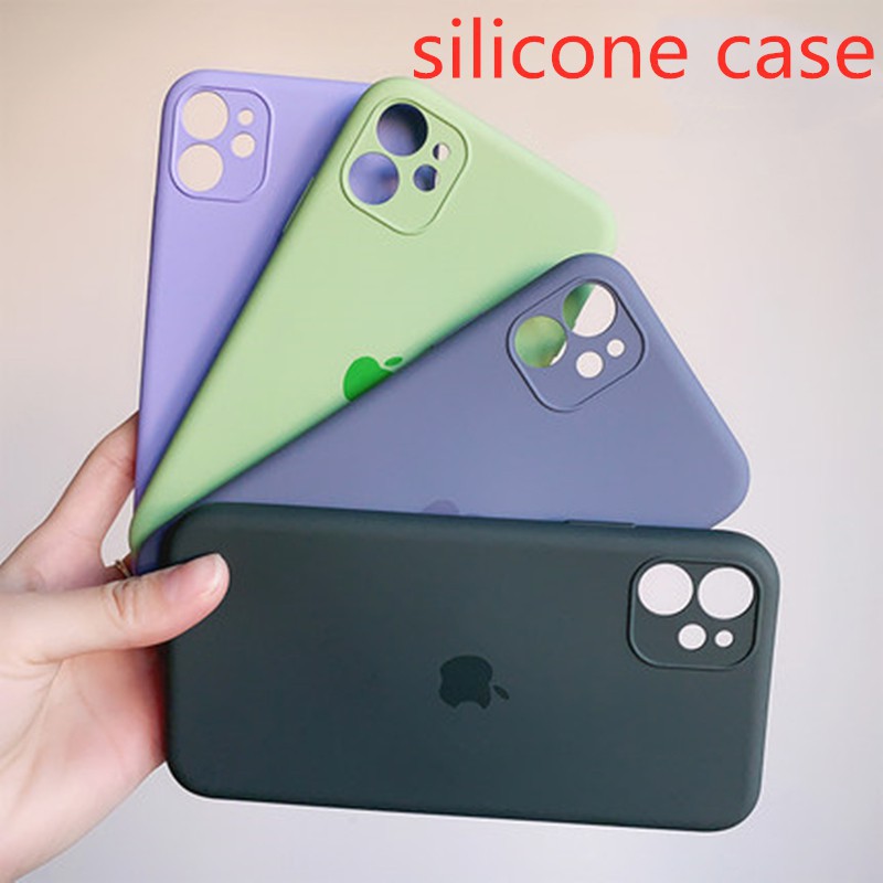 FULL CASE PREMIUM Iphone Silicone Apple Untuk 12MINI 12/12PRO 12PROMAX KAMERA PELINDUNG FULL