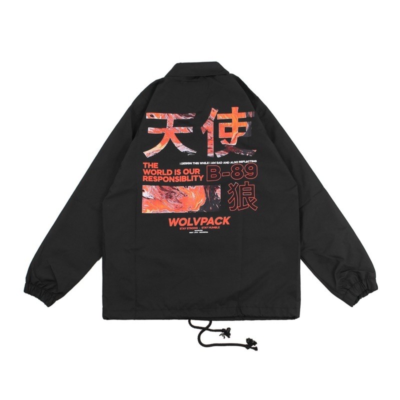 COACH JACKET KAGUYA JAPAN  ORIGINAL WOLV Shopee Indonesia