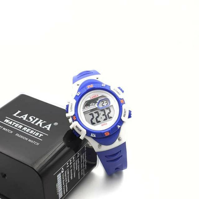 JAM TANGAN ANAK ABG LASIKA ORIGINAL WATER RESIST DIGITAL LED