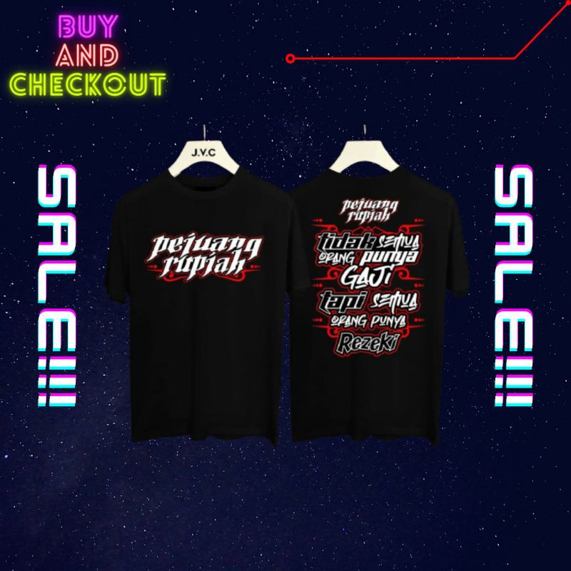 KAOS DISTRO PEJUANG RUPIAH