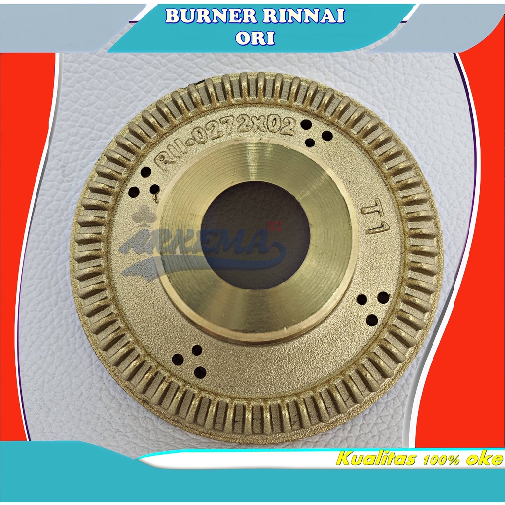 BURNER KUNINGAN KECIL |  KOMPOR GAS RINNAI 511 522 C E 602 603 E ORIGINAL | BURNER RINNAI | BARNER RITNAI | BURNER KOMPOR GAS