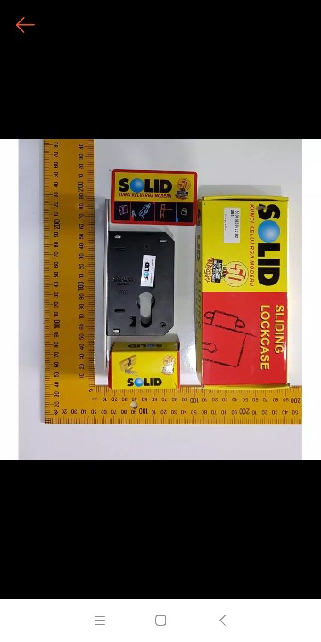 Kunci Pintu Sliding Geser Kunci Mekar Solid Lenkap