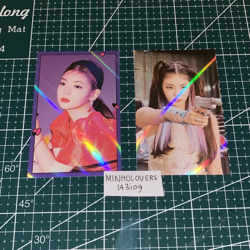 lia itzy withdrama not shy benefit photocard