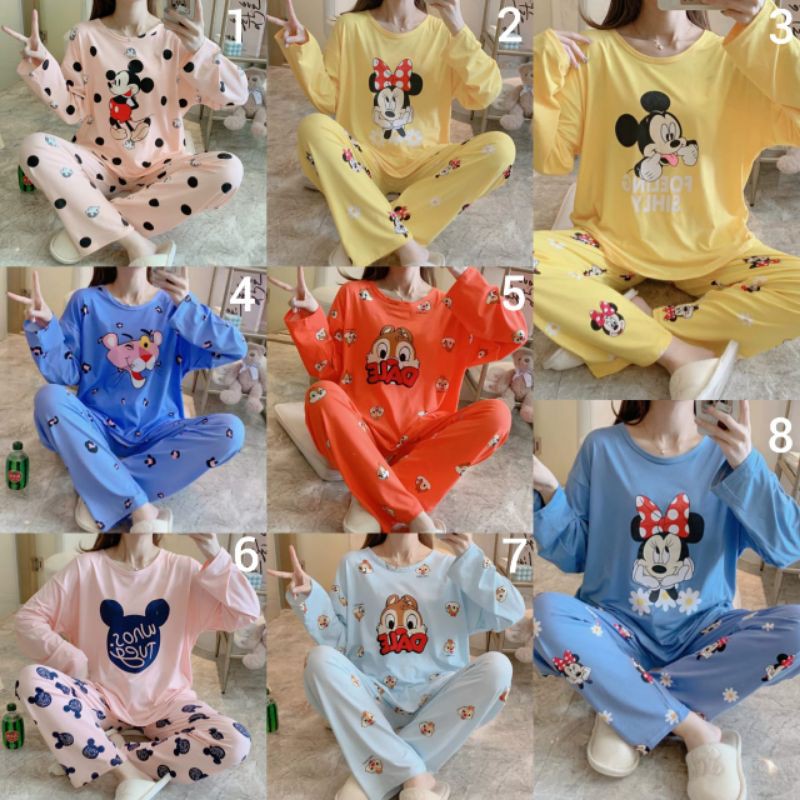 Baju tidur cewek Pp spandek bahan halus dan adem