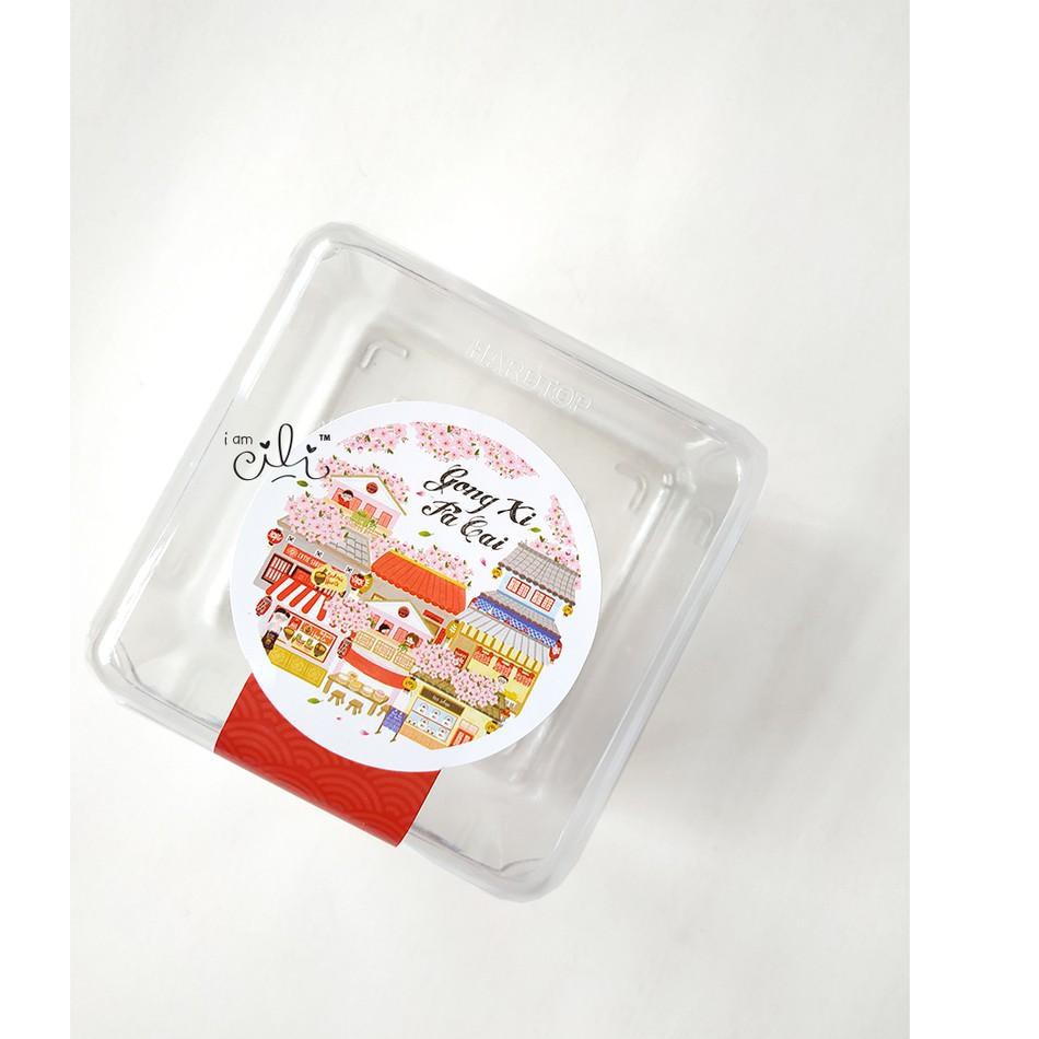 

Diskon 0y (SCNY023/SCNY024) stiker imlek cny sincia MEI HWA untuk toples paperbag box iamcili [25pcs