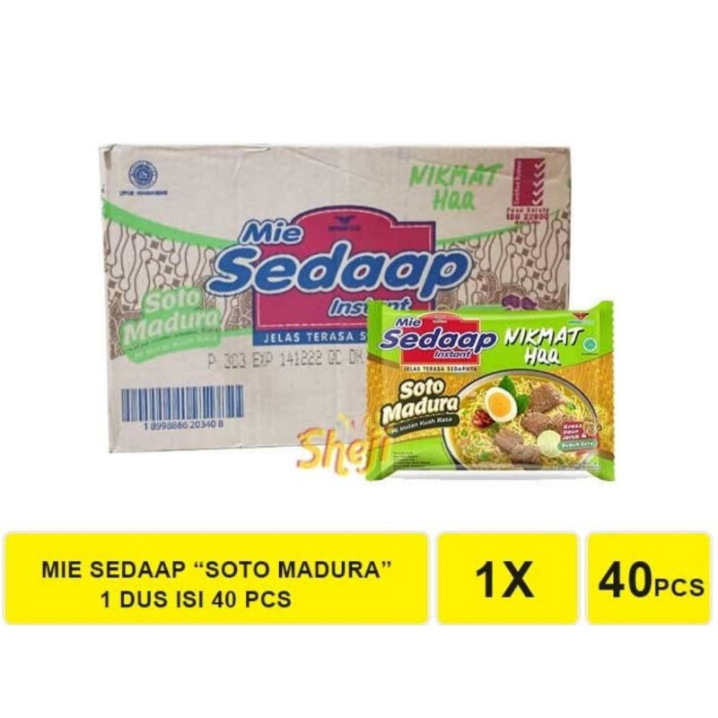 

Mie Instan Kuah Soto Madura Per Dus