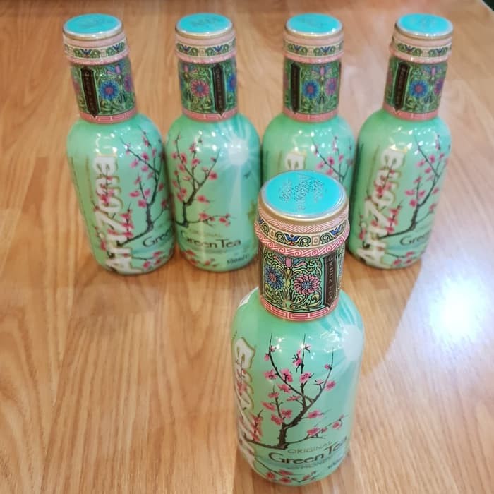 

Arizona Green Tea with Ginseng and Honey Minuman Import US - 500 Ml - tth1482