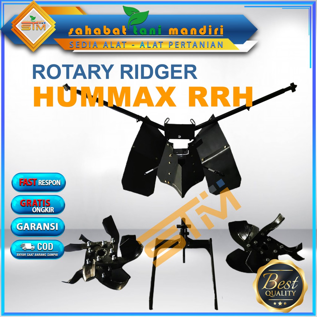 Rotary Ridger Hummax RRH Implement Traktor Cultivator