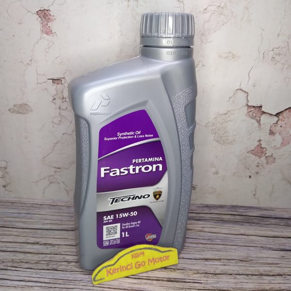 Unik OLI FASTRON 15W-50 1L PERTAMINA - OLI MESIN FASTRON TECHNO 15W-50