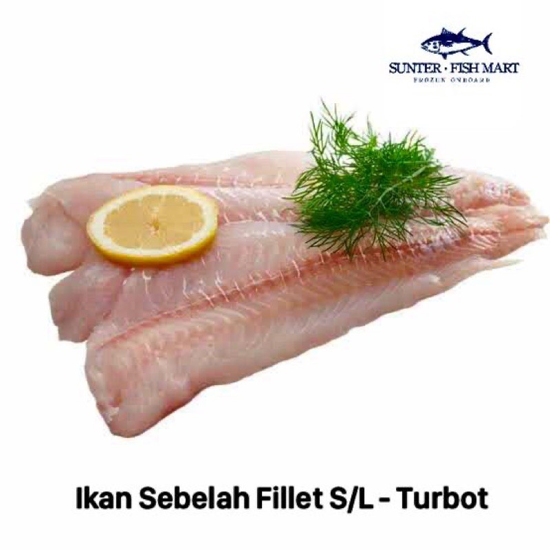 

Ikan Sebelah Fillet Skin Less/ Ikan Turbot