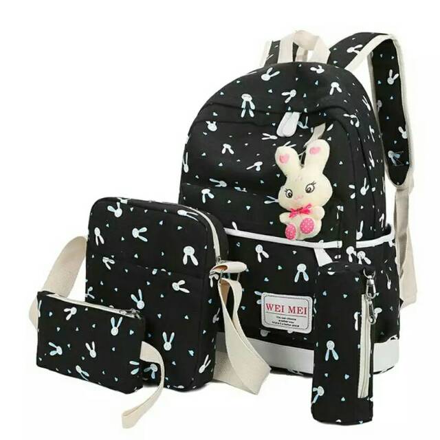 JS_Tas Anak sekolah SD Baby Bag Tas Ransel Anak Sekolah Karakter perempuan Tas Karakter Playboy