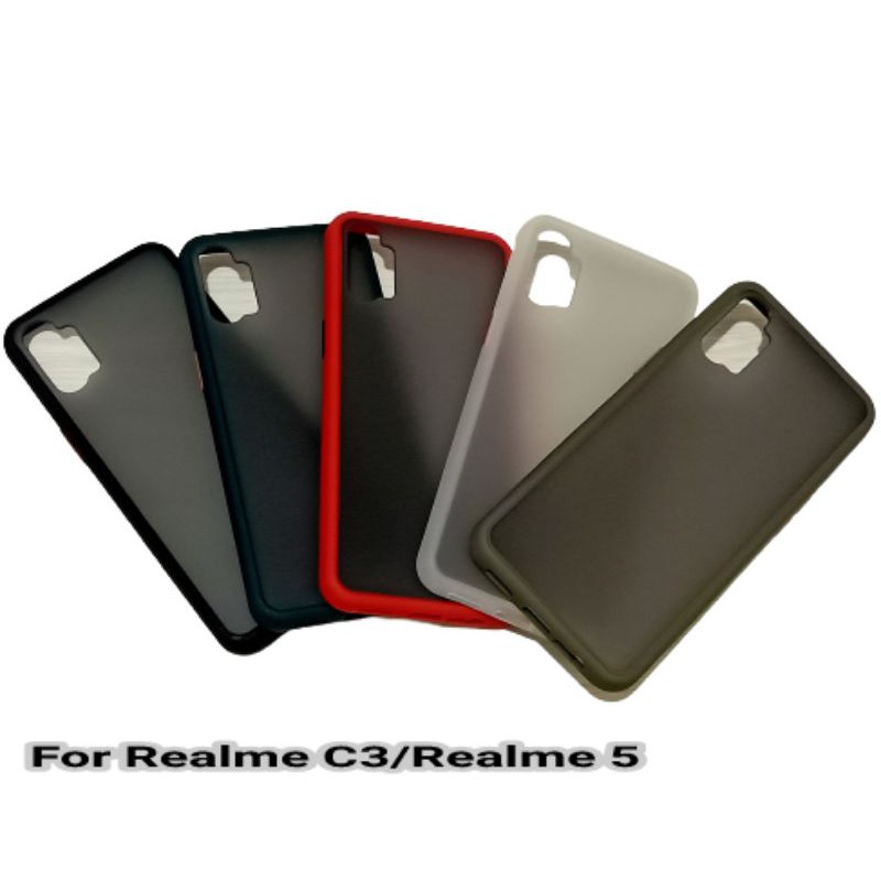 SOFTCASE OPPO REALME C3 / REALME 5 COLOUR FULL | Shopee Indonesia