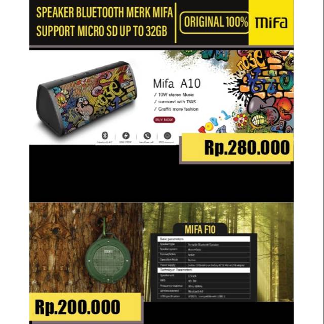 Mifa speaker